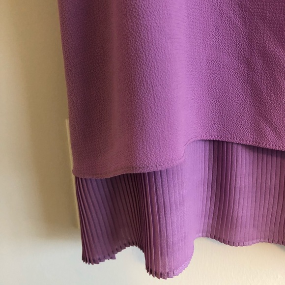 Purple Ruffled Top - Picture 3 of 4